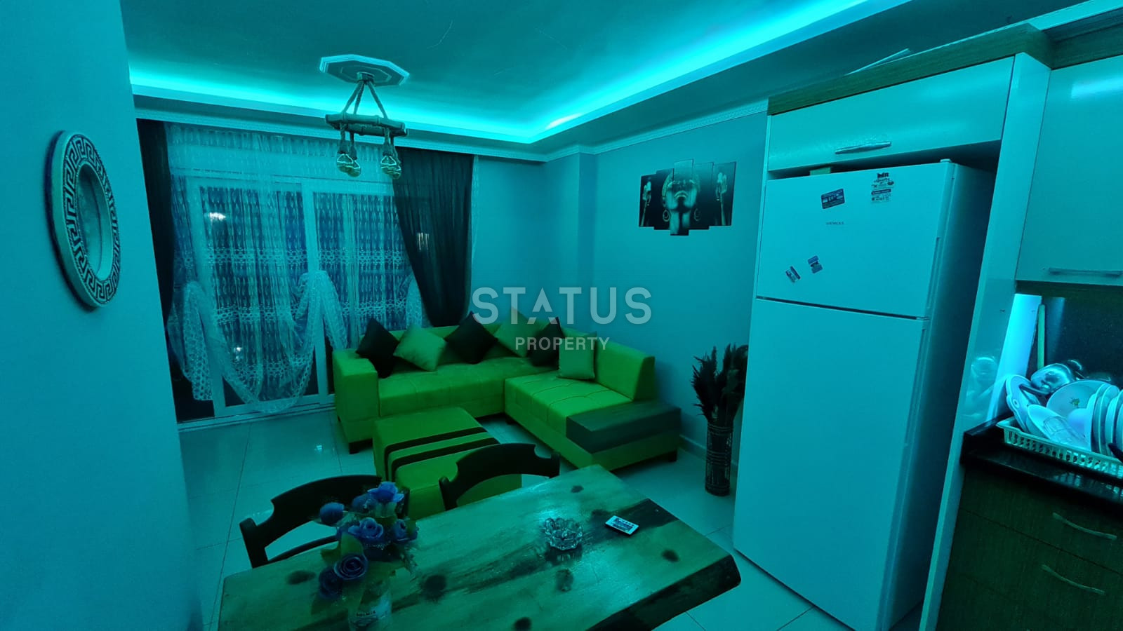 Полностью укомплектованная квартира 1+1 в отличном комплексе, вид на море, Махмутлар фото 23