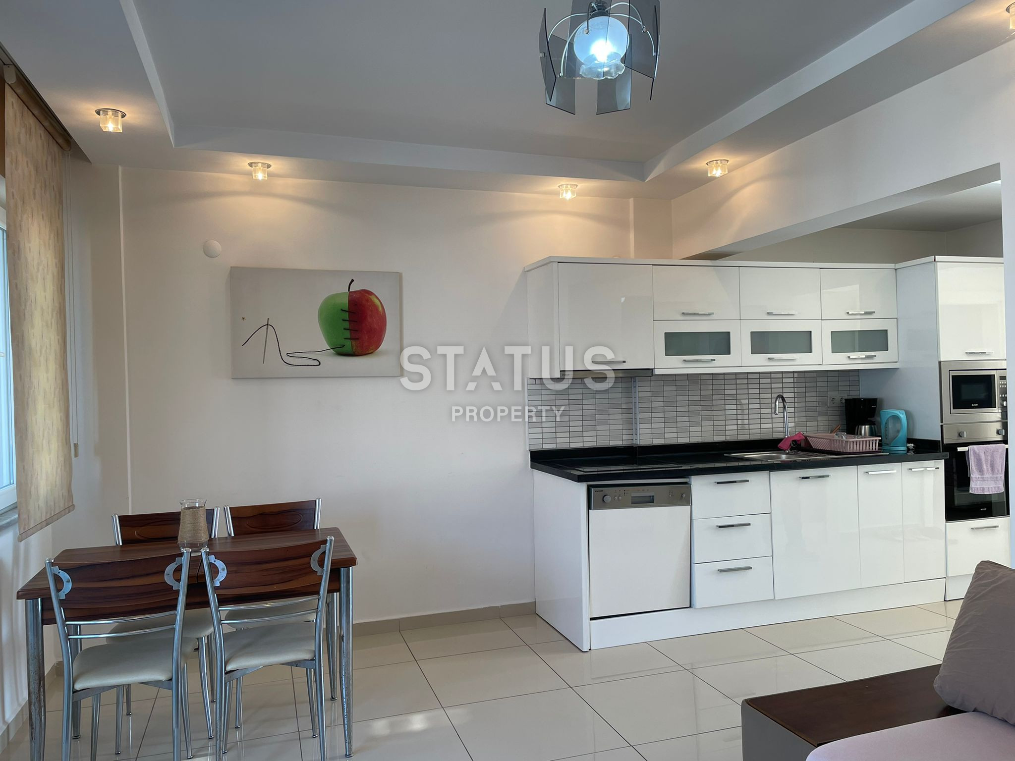 Недорогая квартира 2+1 в 150м от Клеопатры, с мебелью и техникой фото 6