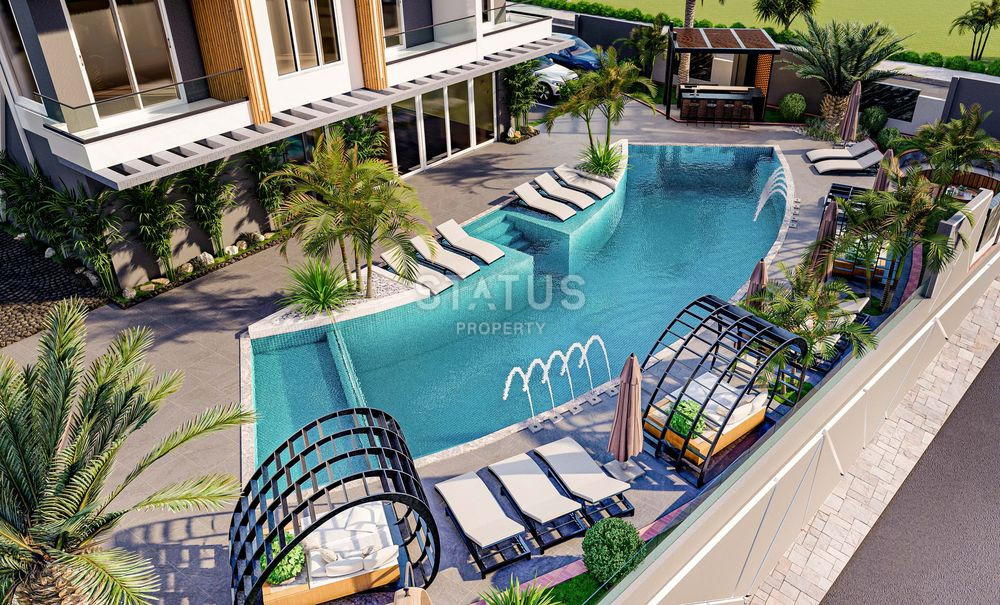 Уютный комплекс в районе Махмутлар! Низкие цены! 49 – 100 м2 фото 3