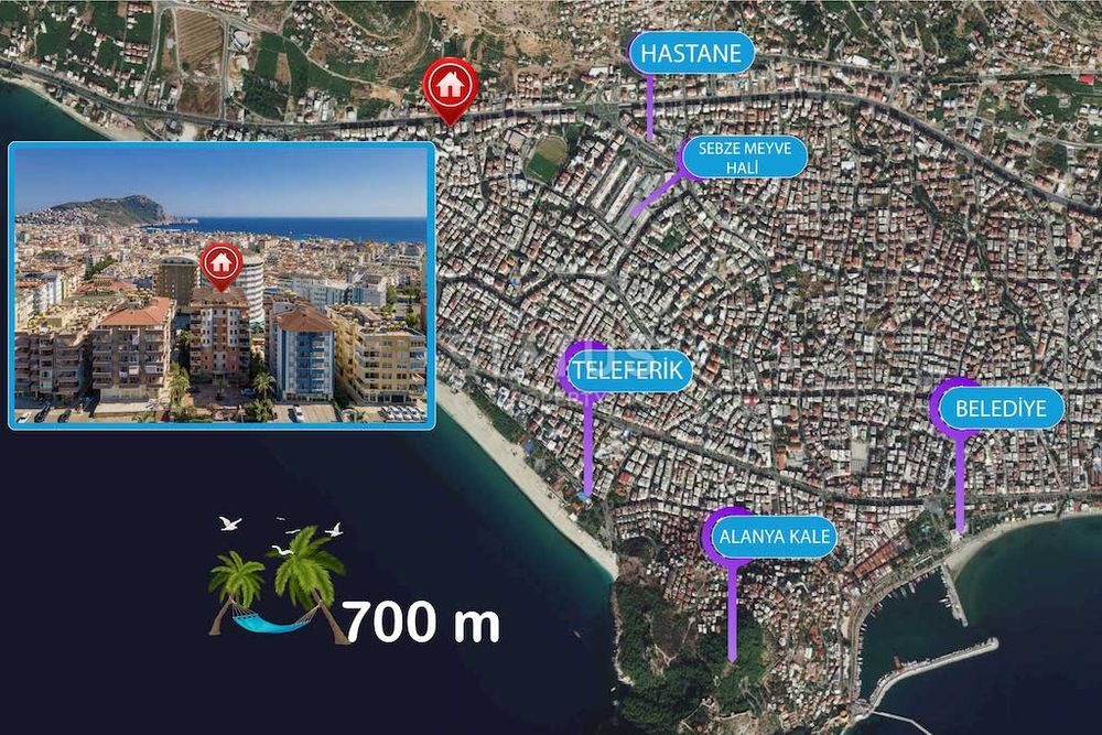 Spacious apartment 2+1 in the city center, 110 m2 фото 3