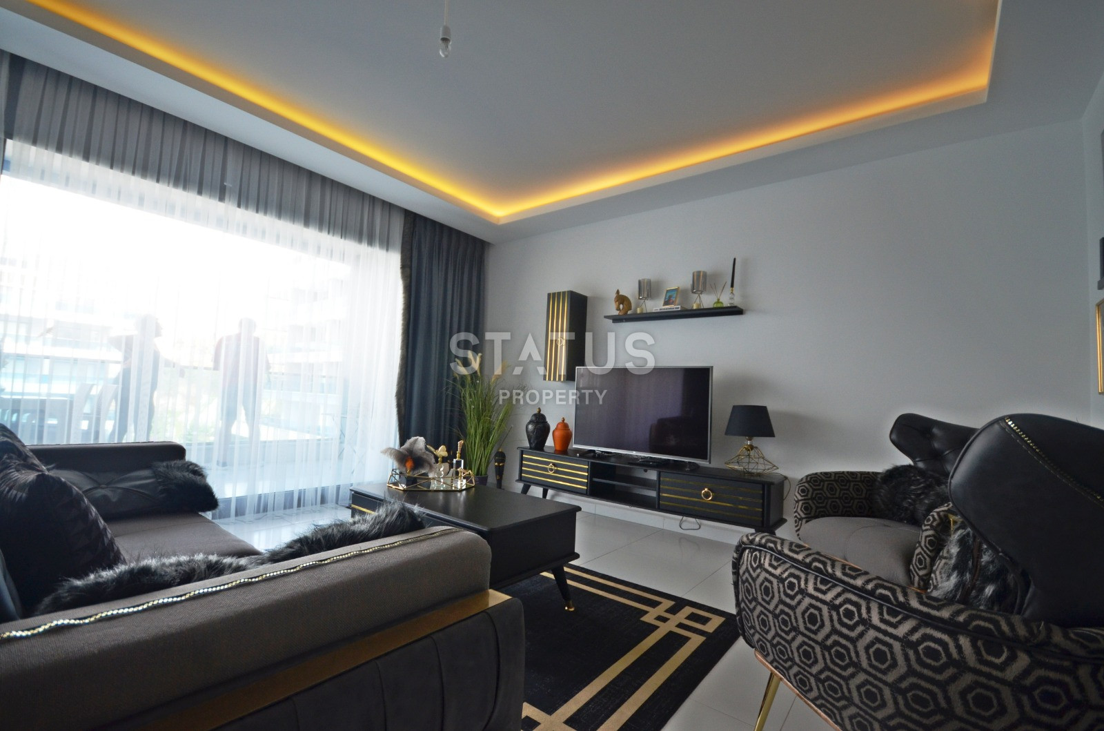 Элитные апартаменты в роскошном комплексе в Каргыджаке, 147 м.кв. фото 4