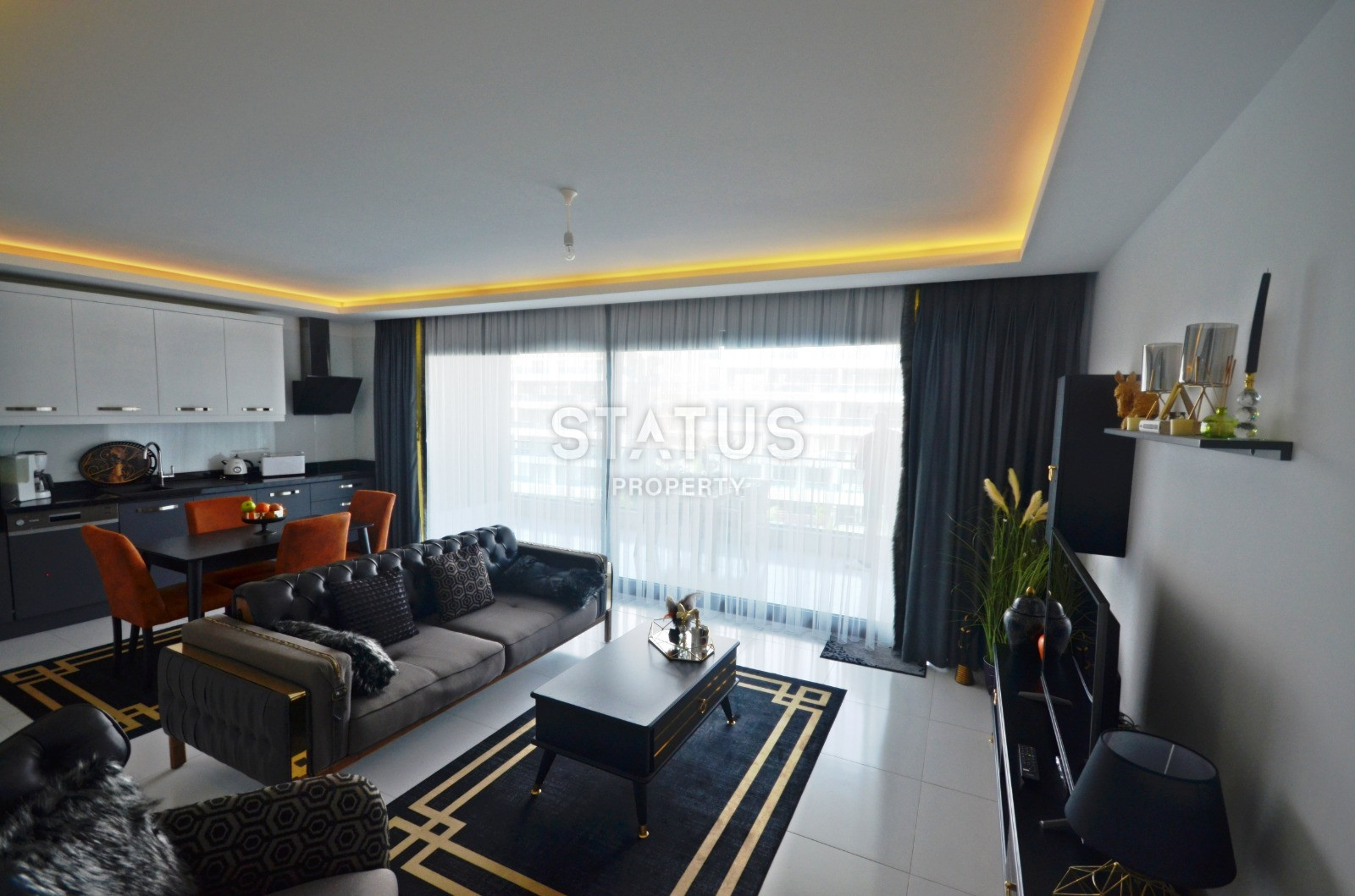 Элитные апартаменты в роскошном комплексе в Каргыджаке, 147 м.кв. фото 6