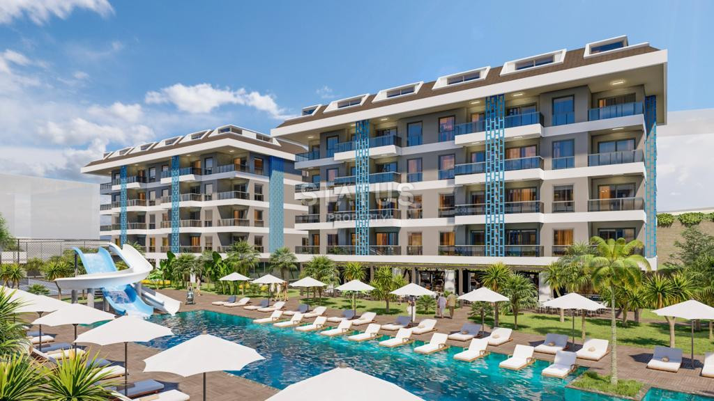 Квартира 2+1 в элитном комплексе на этапе строительства, 57 м2 в Кестеле. фото 5