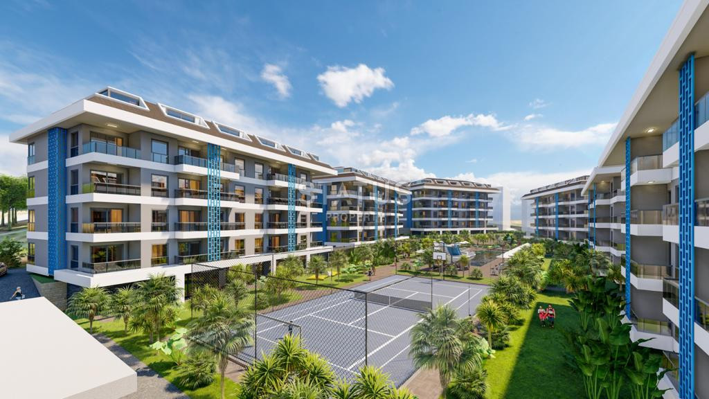 Квартира 2+1 в элитном комплексе на этапе строительства, 57 м2 в Кестеле. фото 14