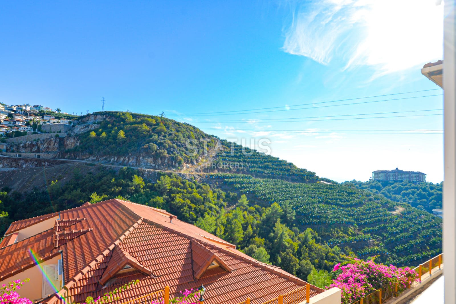 Apartment 2+1 with sea and nature views, 90 m2 in Kargicak. фото 3