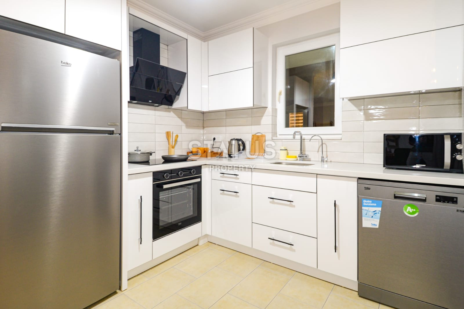 Apartment 2+1 with sea and nature views, 90 m2 in Kargicak. фото 10