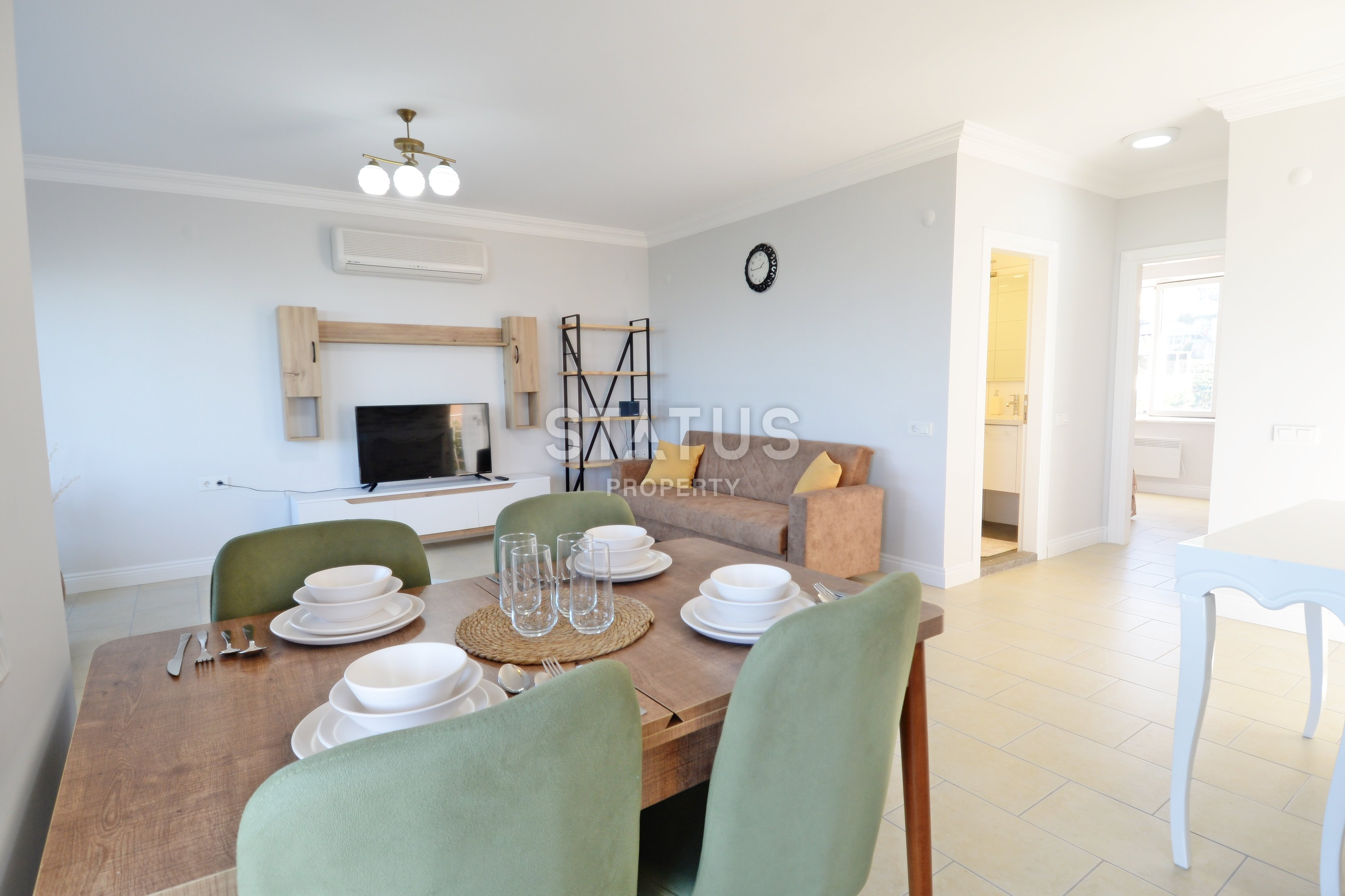 Apartment 2+1 with sea and nature views, 90 m2 in Kargicak. фото 11