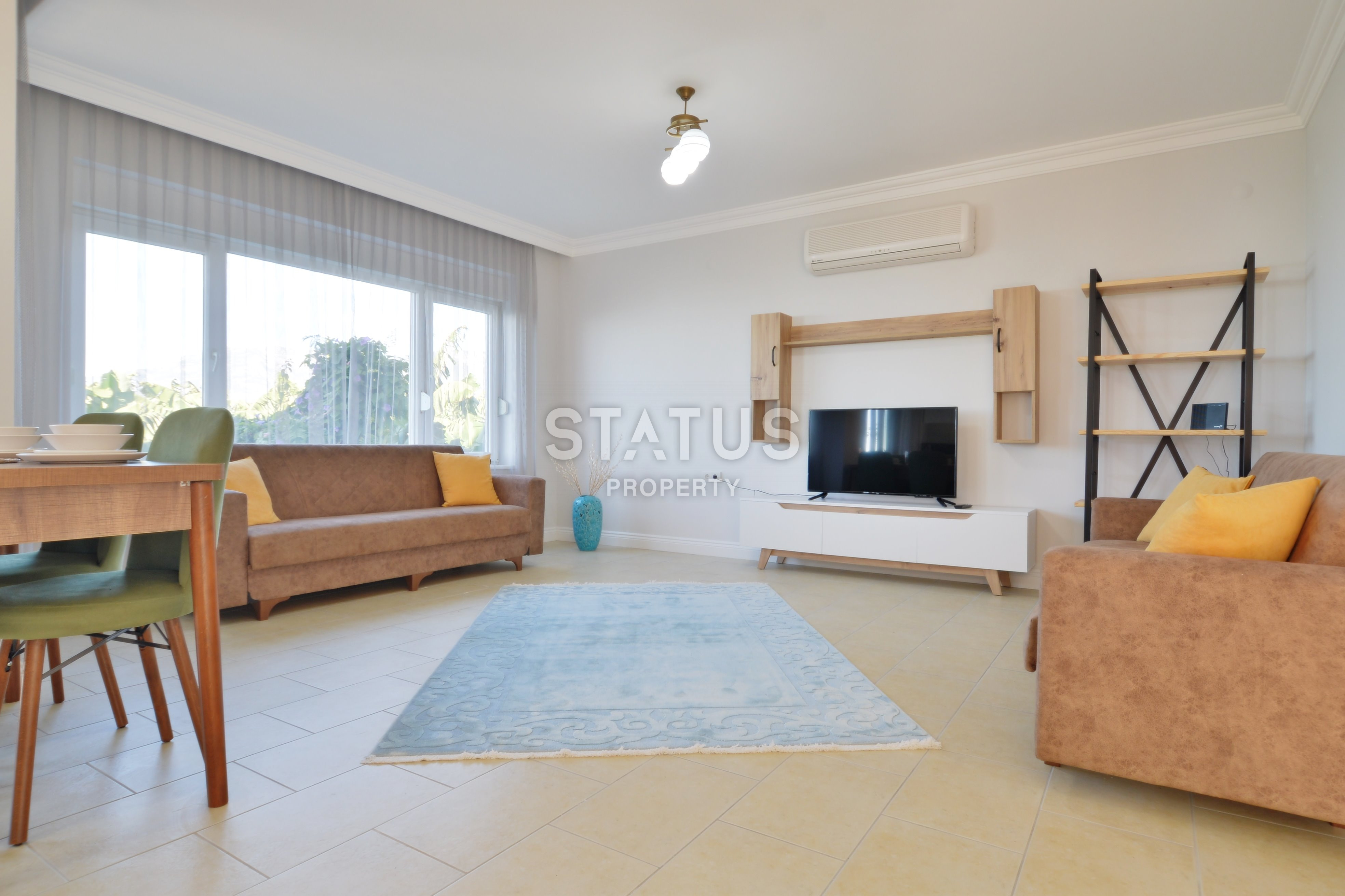 Apartment 2+1 with sea and nature views, 90 m2 in Kargicak. фото 12