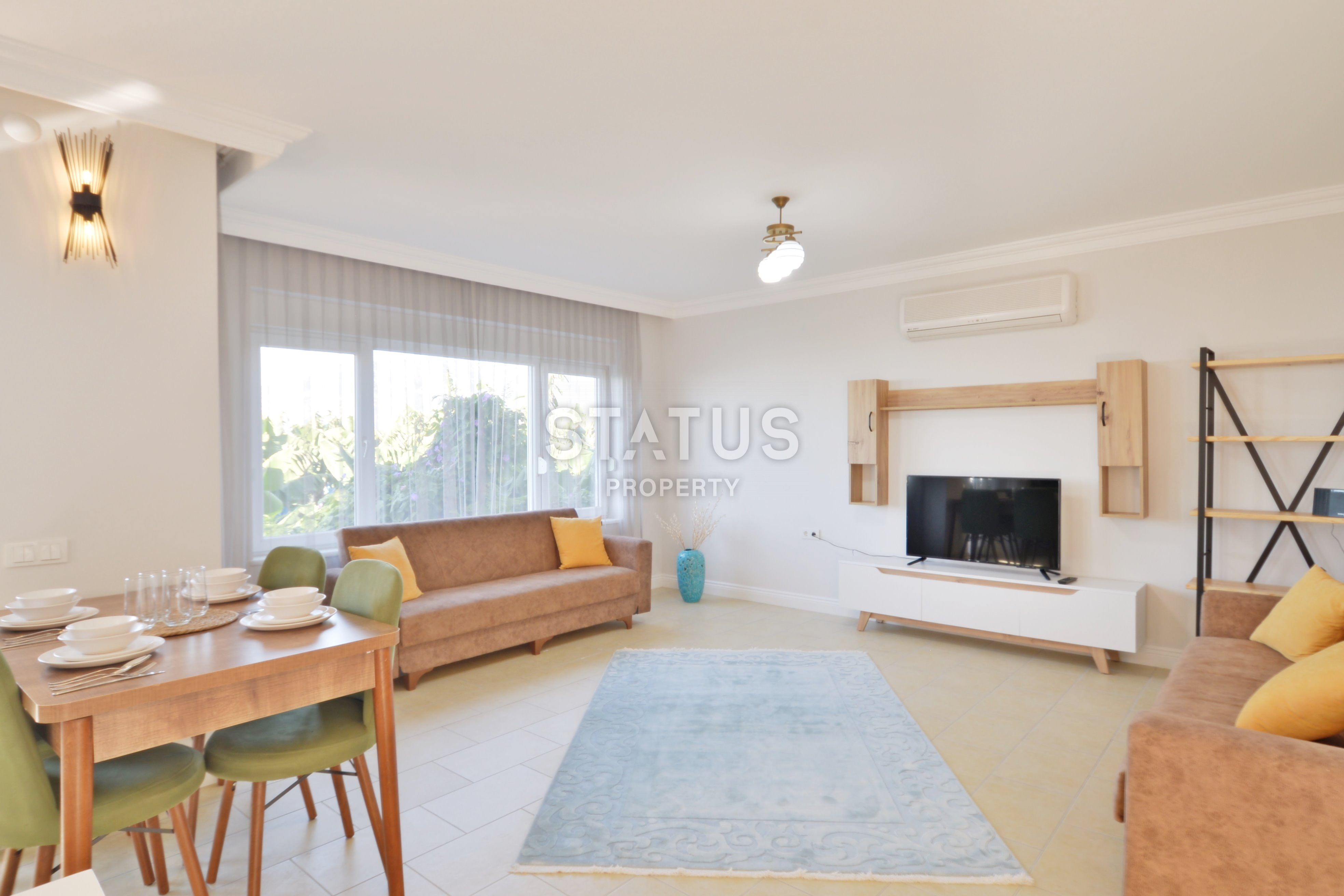 Apartment 2+1 with sea and nature views, 90 m2 in Kargicak. фото 15