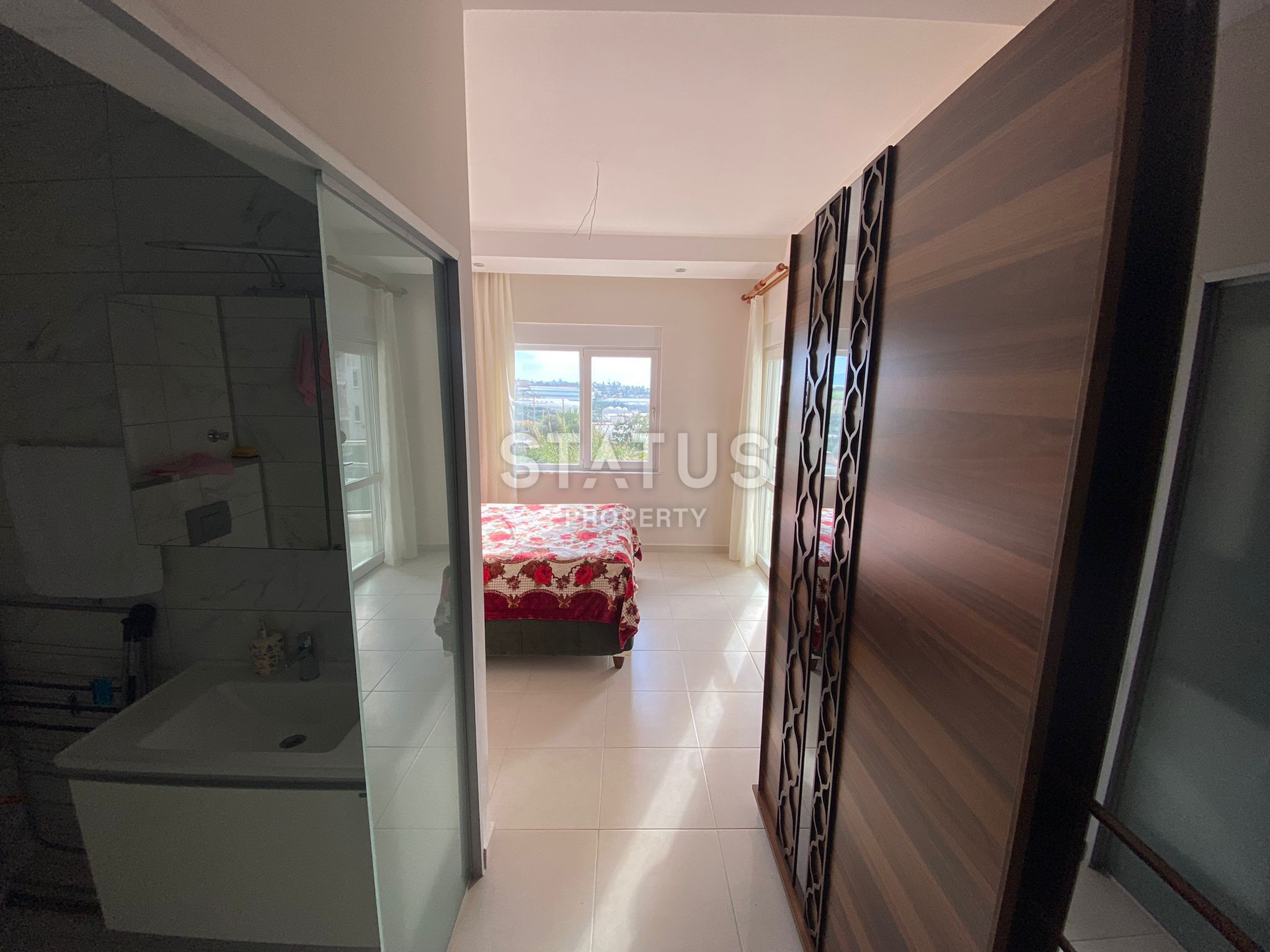 Просторная 2+1 с личной террасой в Авсалларе, 600м к морю фото 7