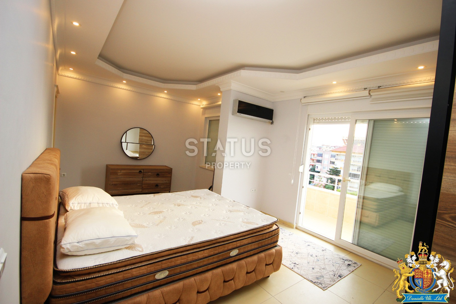 Двухуровневая квартира в Обе с видом на горы планировкой 3+1, 350м к морю фото 18