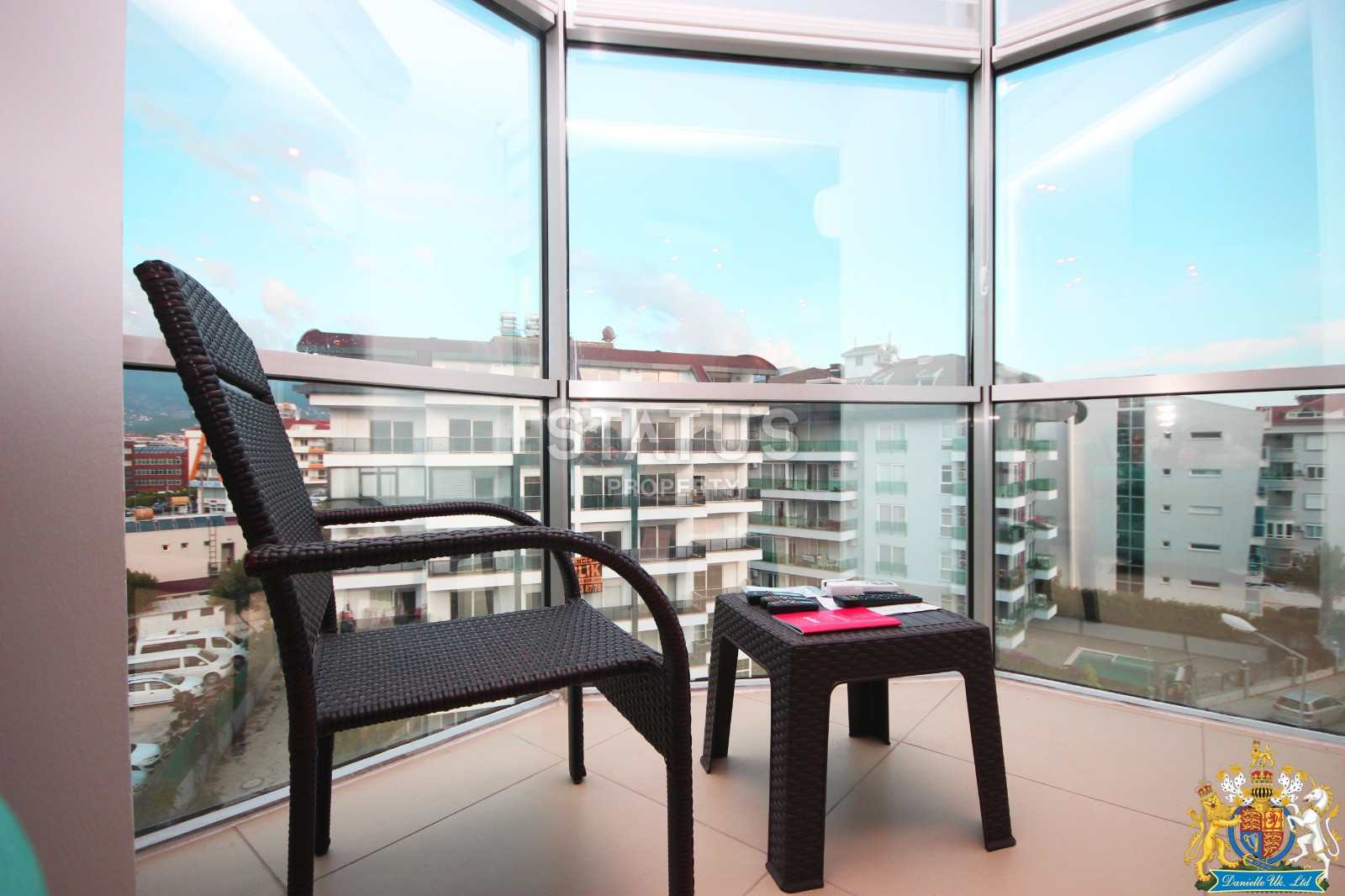 Двухуровневая квартира в Обе с видом на горы планировкой 3+1, 350м к морю фото 19