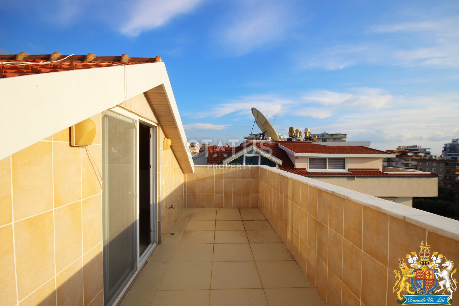 Двухуровневая квартира в Обе с видом на горы планировкой 3+1, 350м к морю фото 20