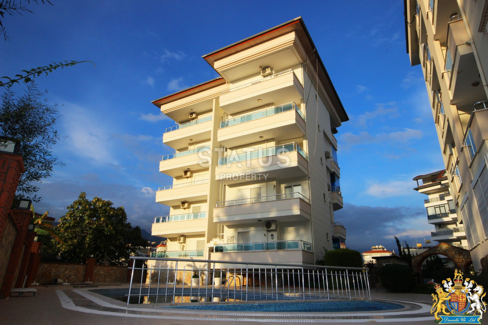 Двухуровневая квартира в Обе с видом на горы планировкой 3+1, 350м к морю фото 22