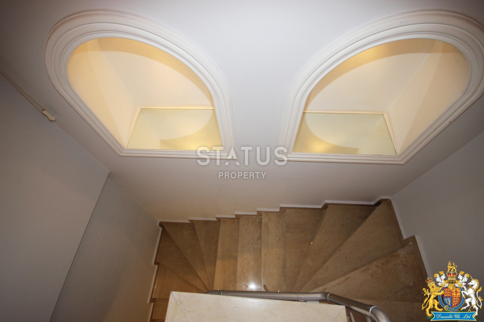 Двухуровневая квартира в Обе с видом на горы планировкой 3+1, 350м к морю фото 29