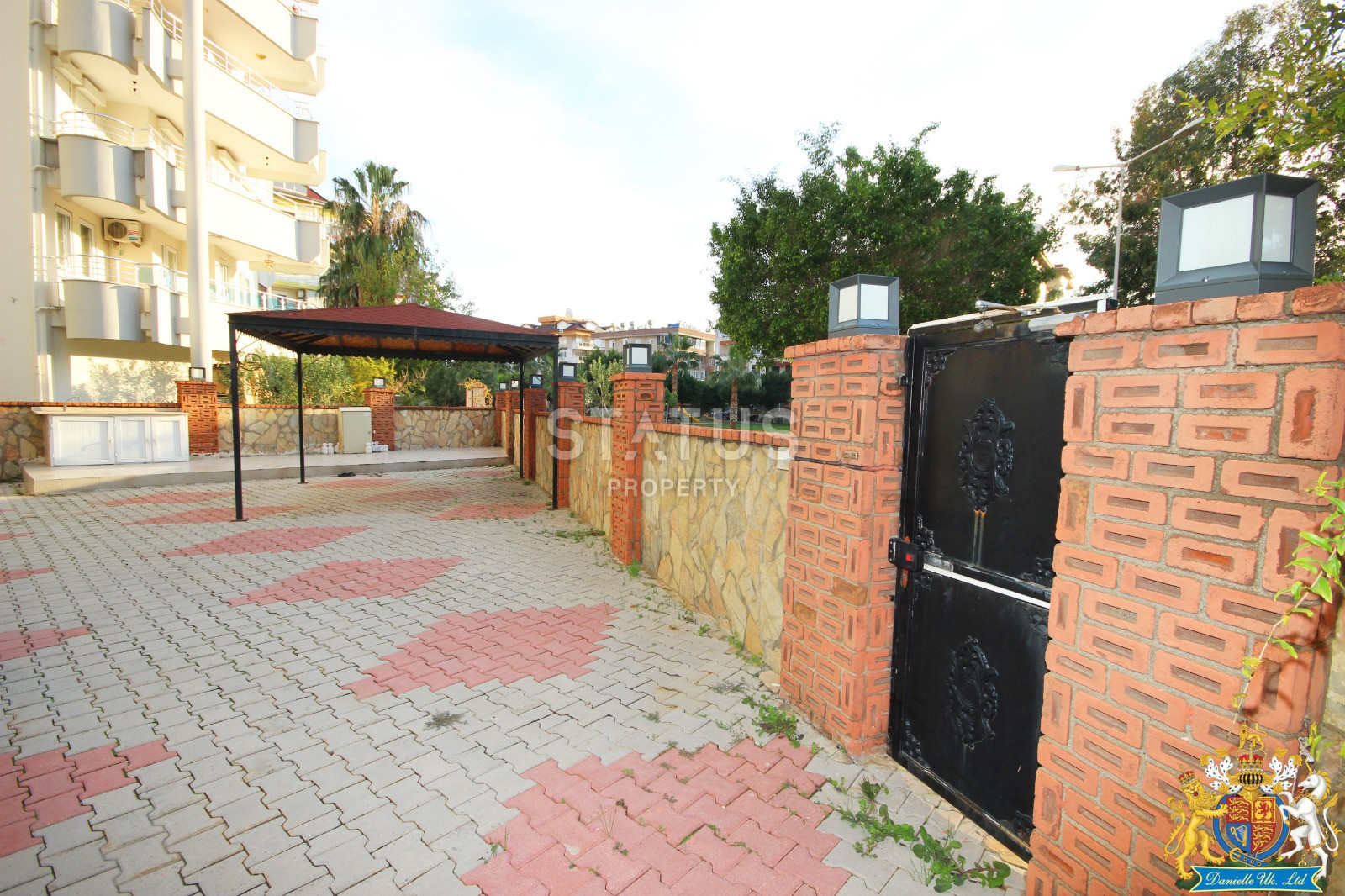 Двухуровневая квартира в Обе с видом на горы планировкой 3+1, 350м к морю фото 30