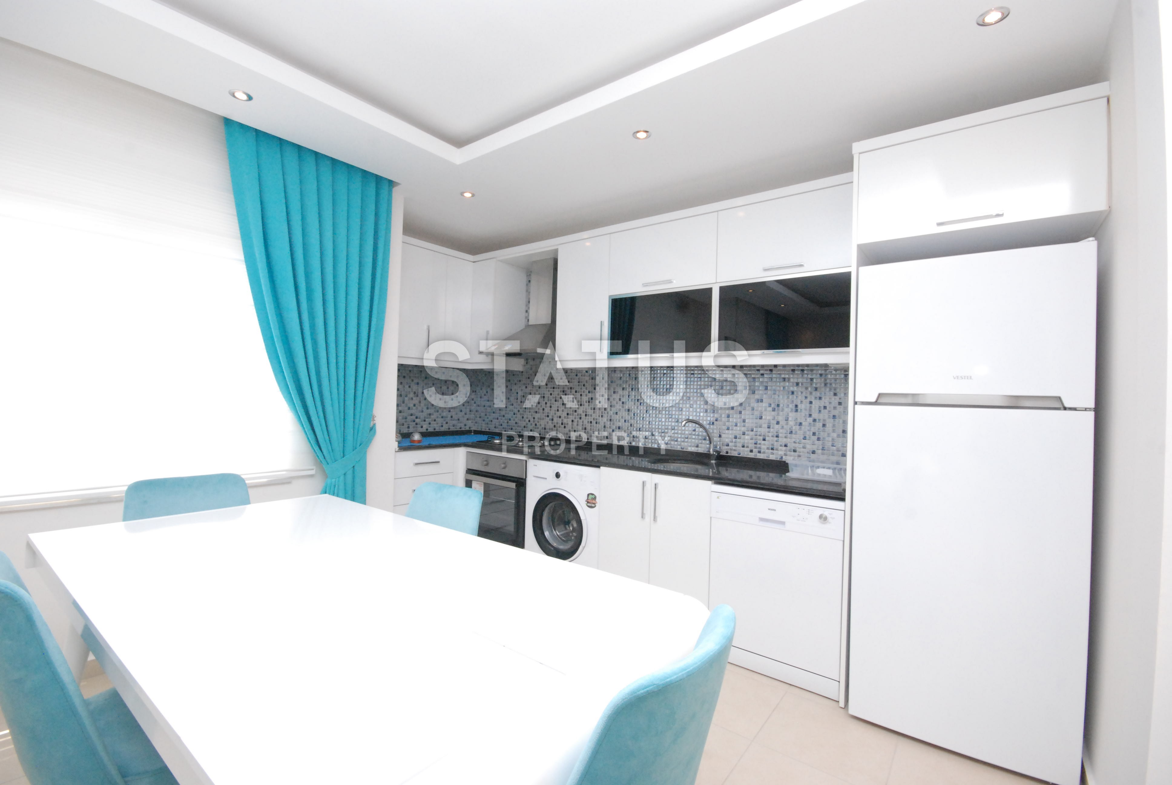 Уютная меблированная квартира с видом на горы, 60 м2. фото 4