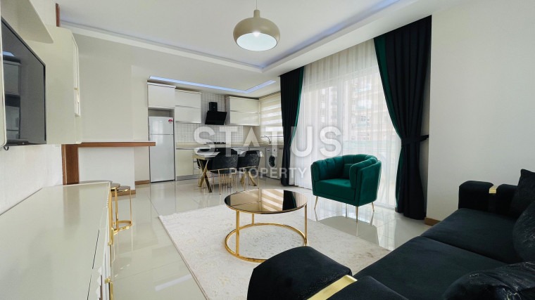 Меблированная квартира 1+1 с отличной локацией, 75 м2 в Махмутларе. фото 1