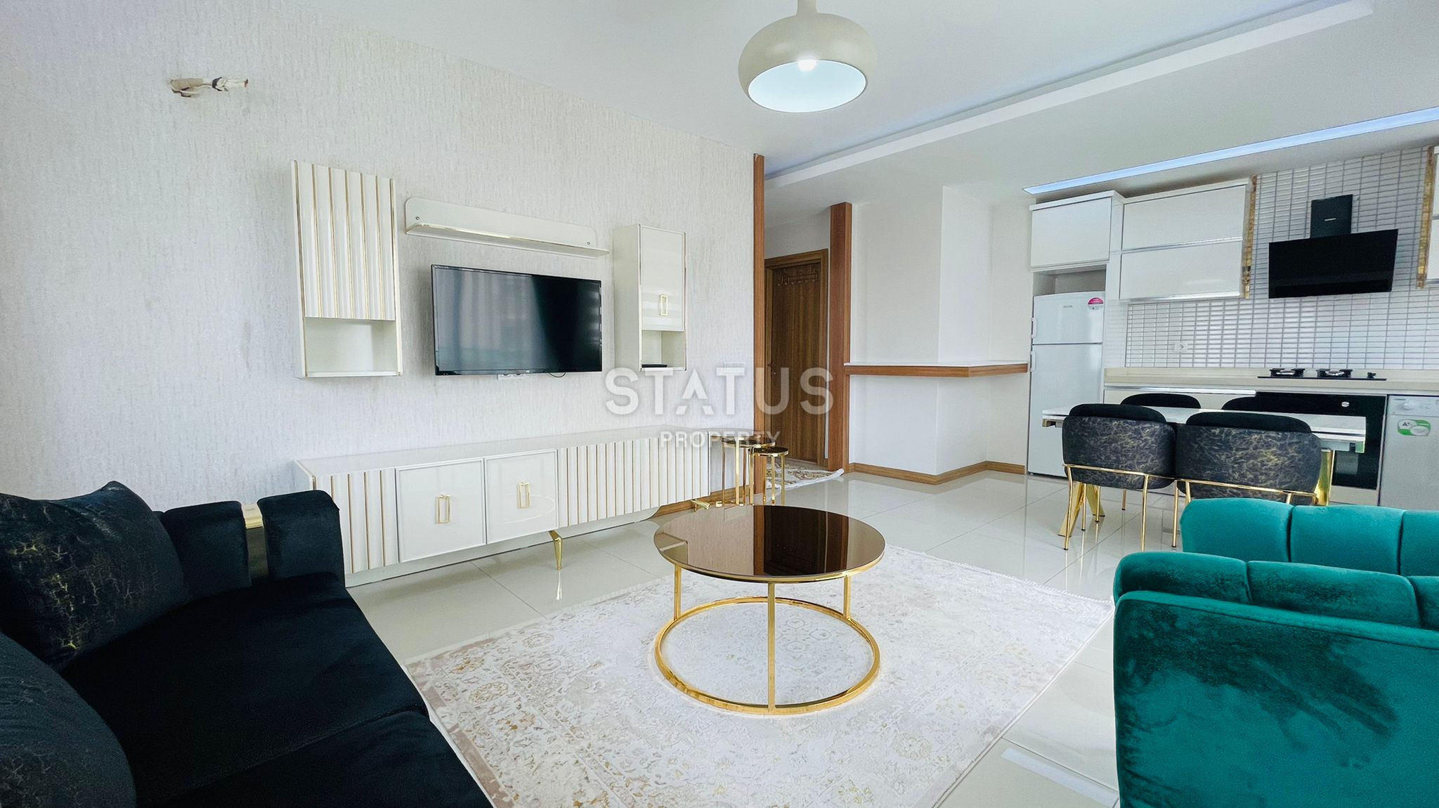 Меблированная квартира 1+1 с отличной локацией, 75 м2 в Махмутларе. фото 2