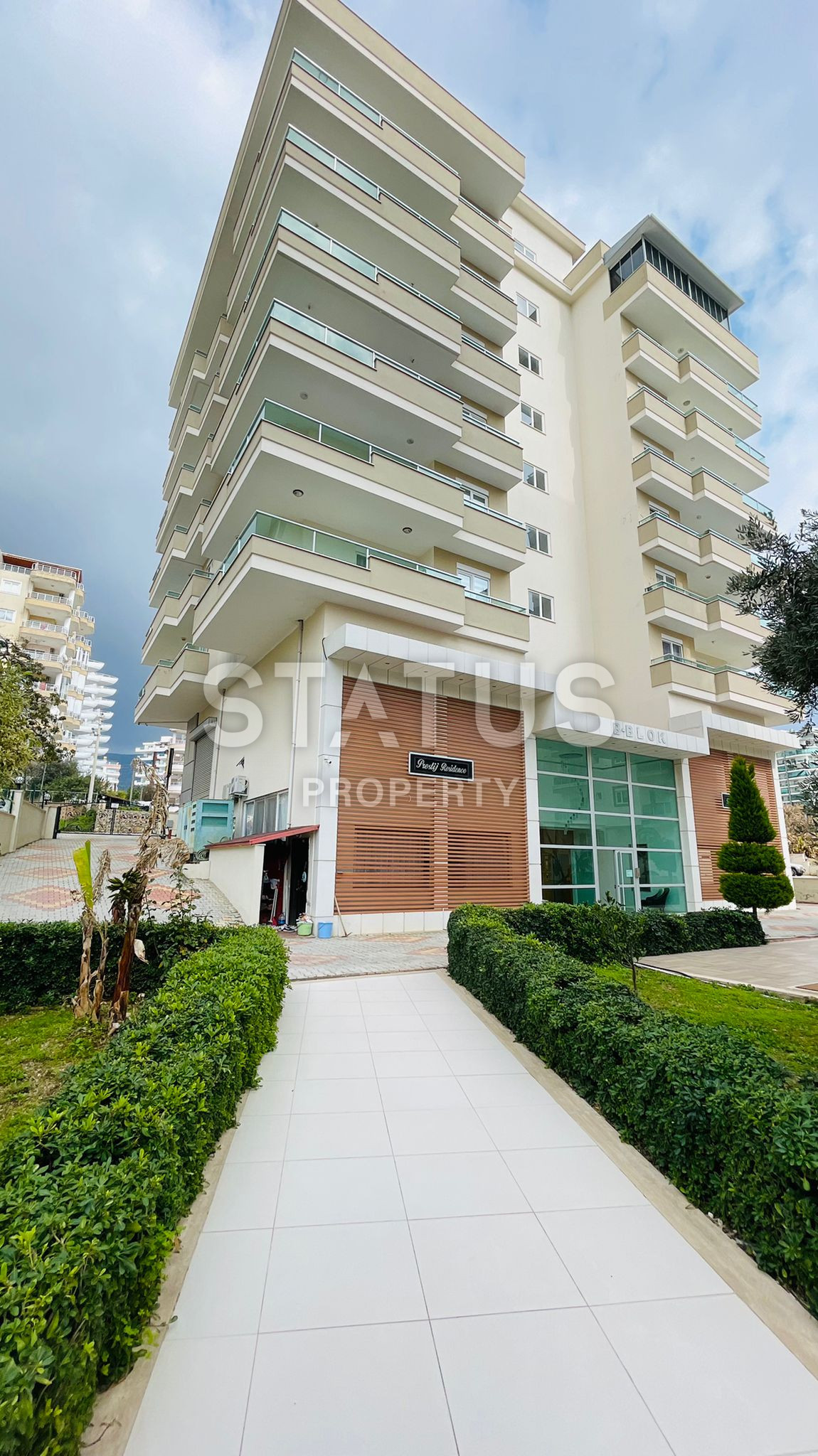 Furnished 1+1 apartment with excellent location, 75 m2 in Mahmutlar. фото 19