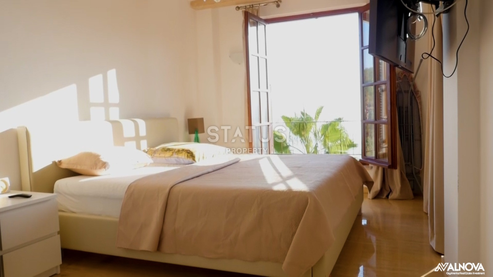 Вилла 6+2 с личным бассейном и панорамой на море и крепость, 390 м2. Центральный район Тепе фото 9