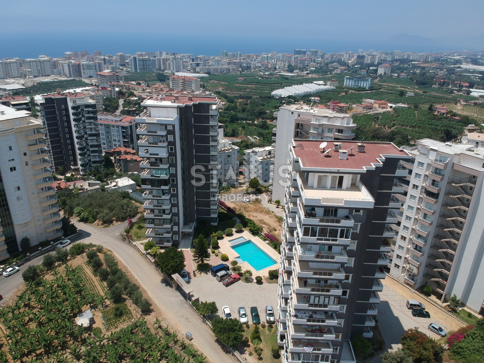 Просторная квартира с видом на море в Махмутларе, 115 м2 фото 1