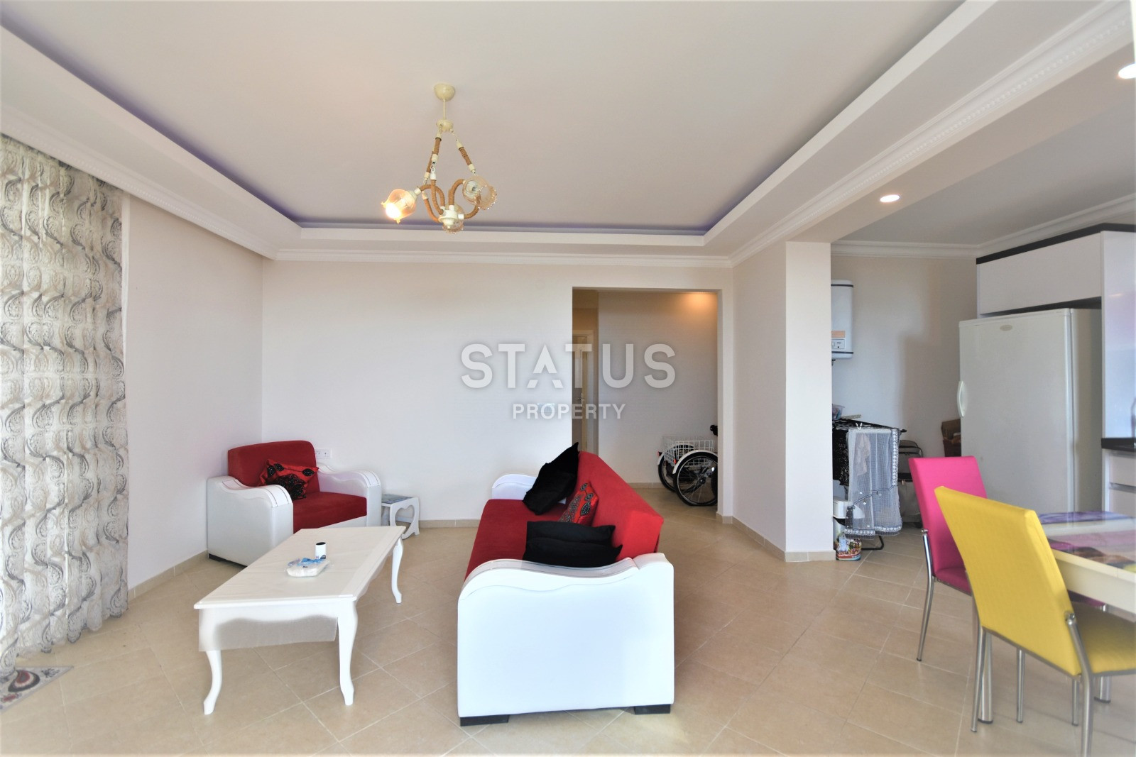 Просторная квартира с видом на море в Махмутларе, 115 м2 фото 16