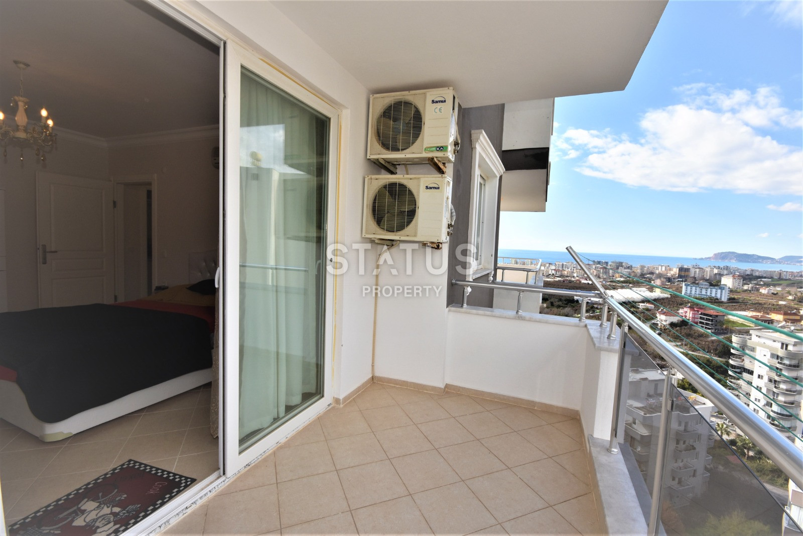 Просторная квартира с видом на море в Махмутларе, 115 м2 фото 19