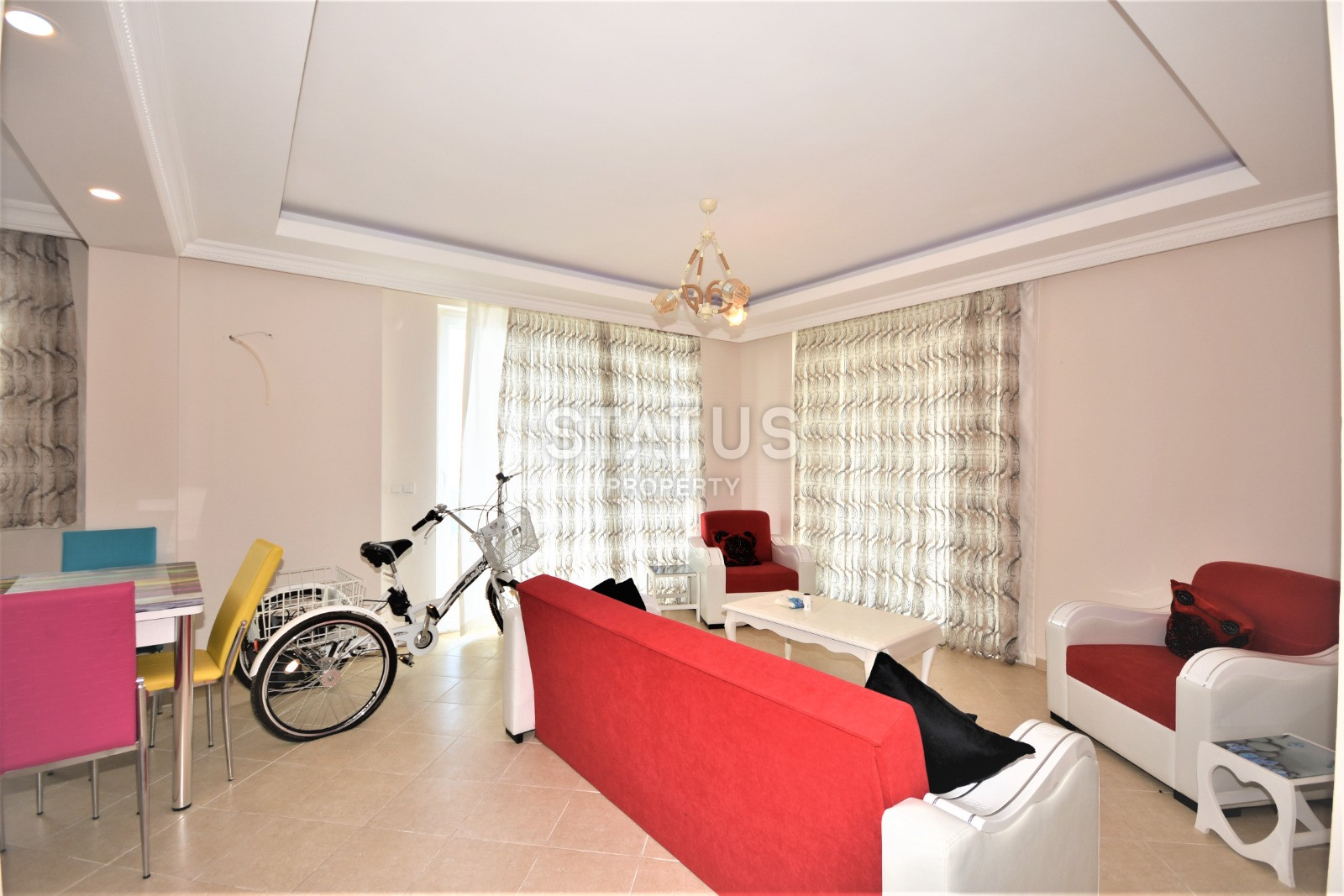 Просторная квартира с видом на море в Махмутларе, 115 м2 фото 21