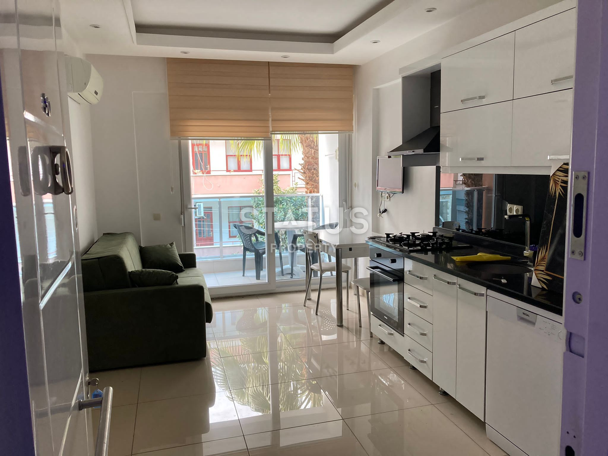 Меблированная 1+1 всего в 350 метрах от пляжа Клеопатра, 48 м2 фото 8