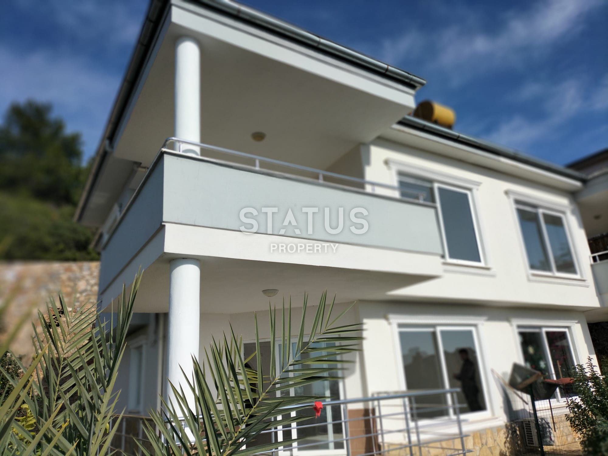 Вилла 3+1 с видом на море в районе Хасбахче, 150 м2 фото 11