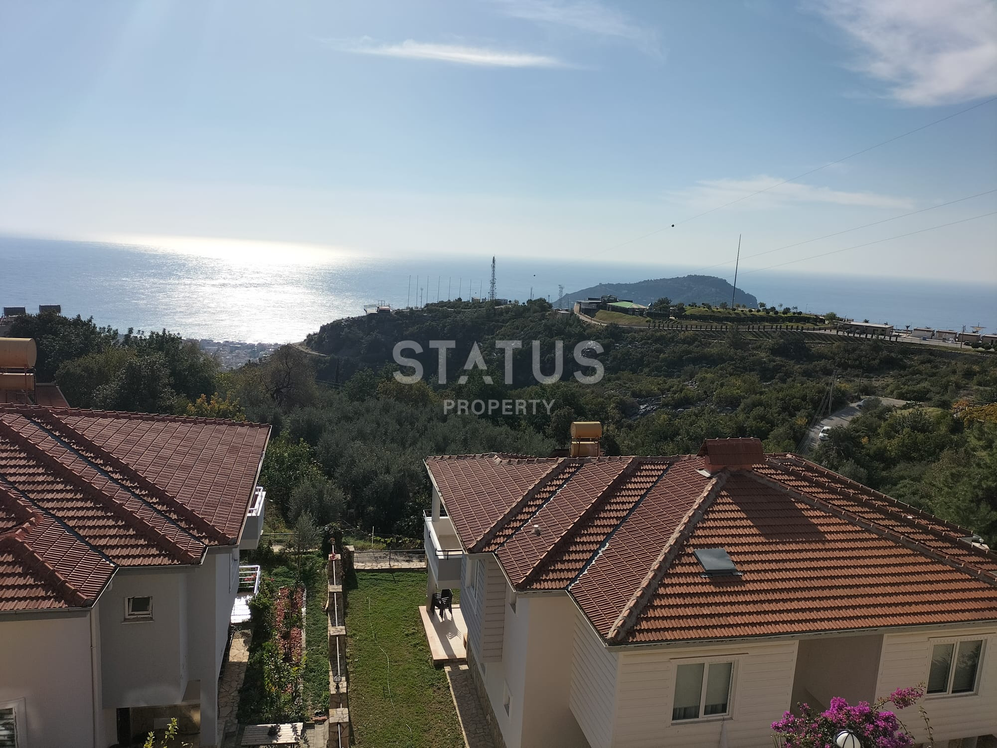 Вилла 3+1 с видом на море в районе Хасбахче, 150 м2 фото 23