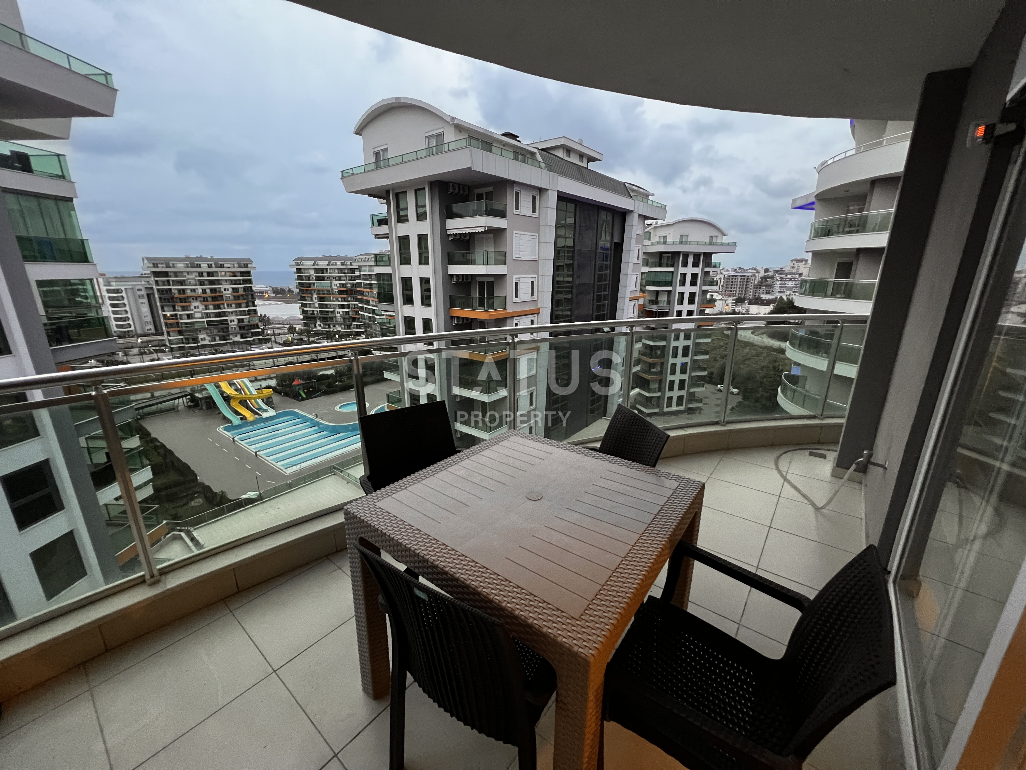 Меблированные апартаменты 2+1 в комплексе с инфраструктурой 5* отеля, 101 м2 фото 5