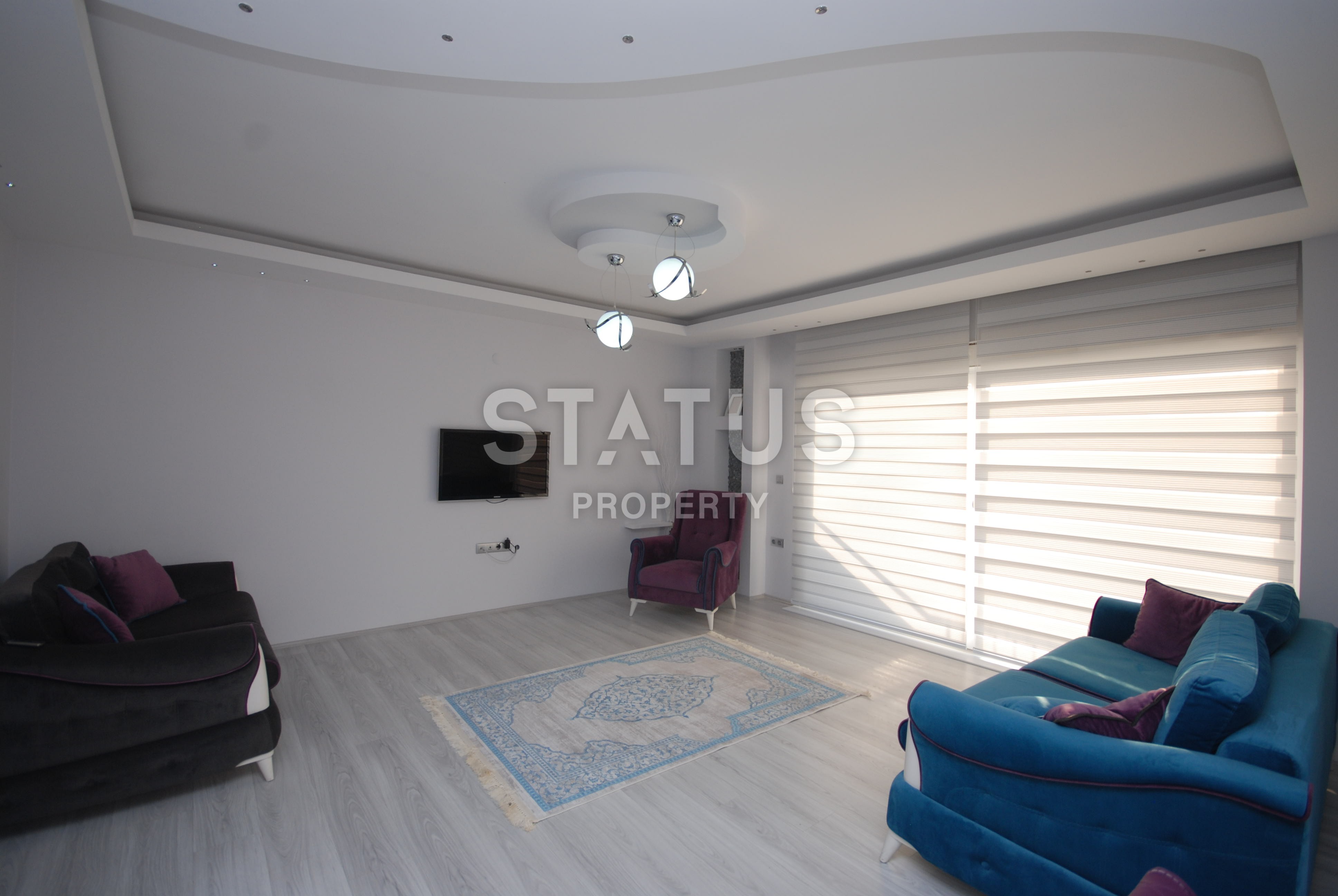 Отличные меблированные трехкомнатные апартаменты в районе Махмутлар, 95 кв. м. фото 3