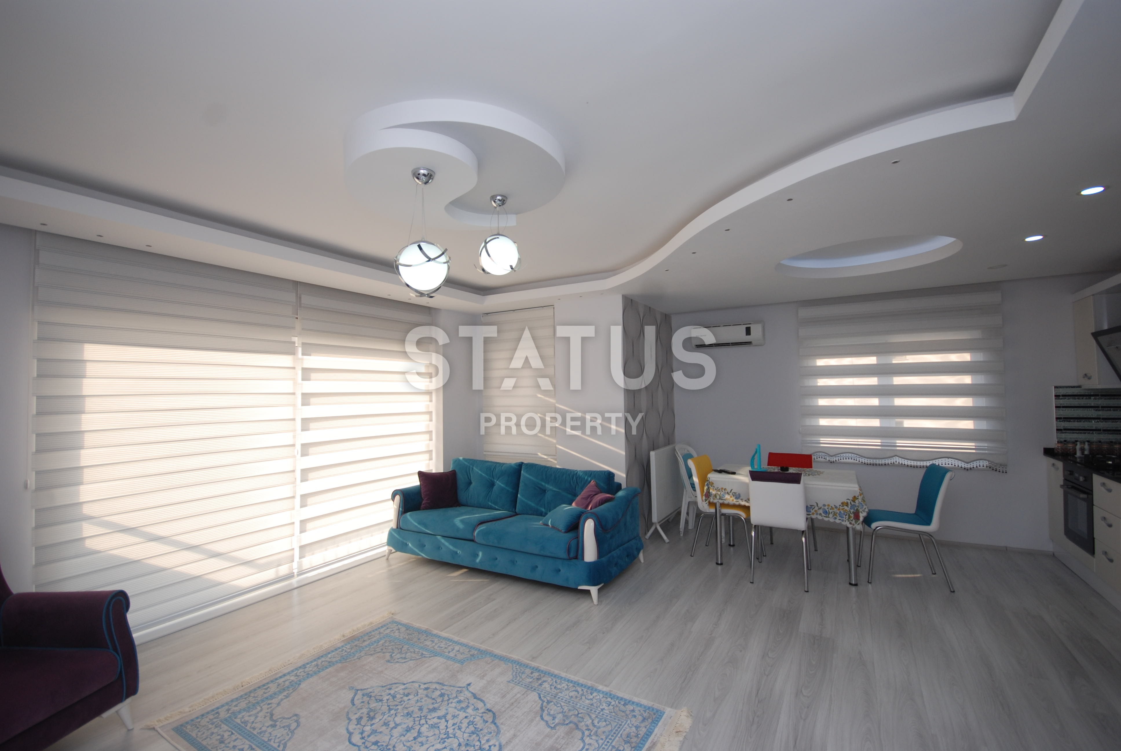 Отличные меблированные трехкомнатные апартаменты в районе Махмутлар, 95 кв. м. фото 4