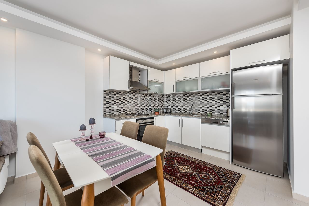 Двухкомнатная квартира с видом на море в районе Авсаллар, 65 м2 фото 7