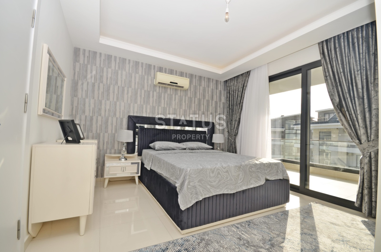 Пентхаус 3+1 для отличного отдыха с шикарной инфраструктурой в 300м от пляжа, район Кестель фото 12