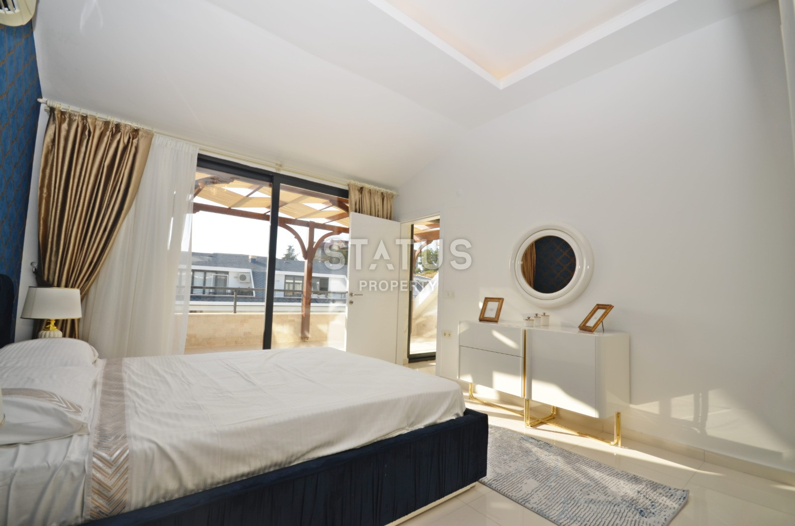 Пентхаус 3+1 для отличного отдыха с шикарной инфраструктурой в 300м от пляжа, район Кестель фото 13