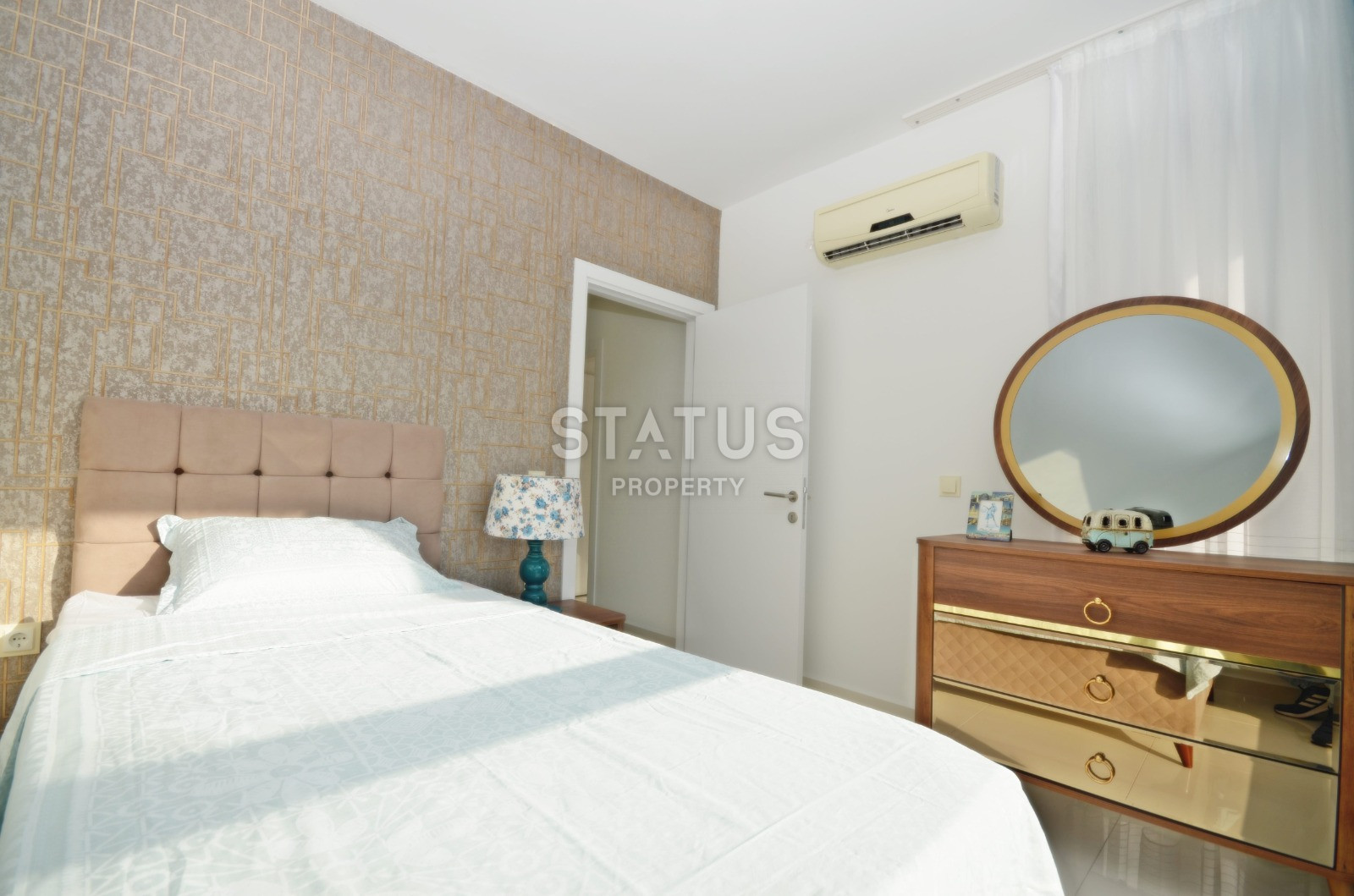 Пентхаус 3+1 для отличного отдыха с шикарной инфраструктурой в 300м от пляжа, район Кестель фото 14