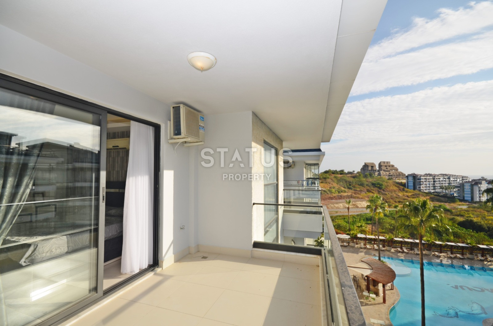 Пентхаус 3+1 для отличного отдыха с шикарной инфраструктурой в 300м от пляжа, район Кестель фото 16