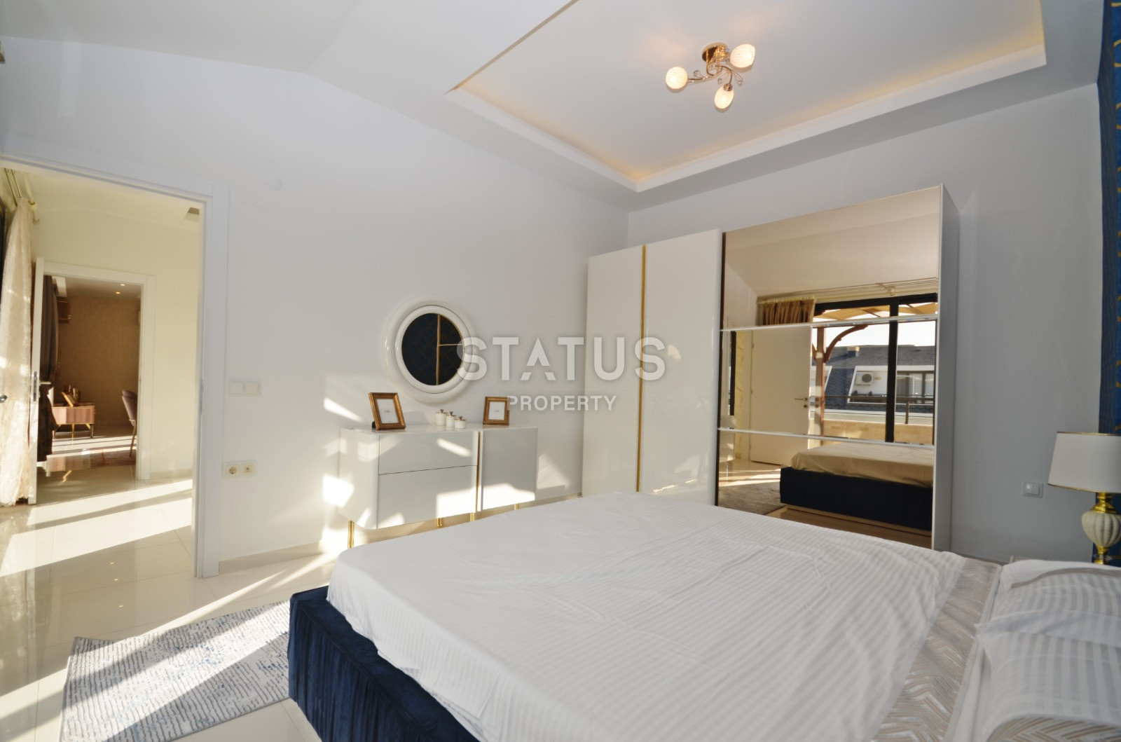 Пентхаус 3+1 для отличного отдыха с шикарной инфраструктурой в 300м от пляжа, район Кестель фото 17