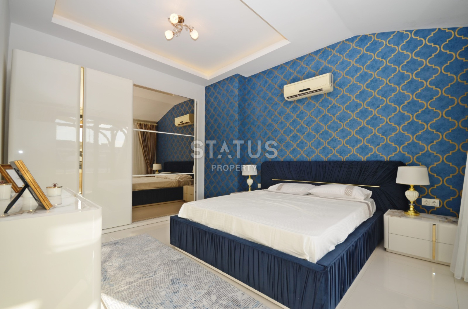 Пентхаус 3+1 для отличного отдыха с шикарной инфраструктурой в 300м от пляжа, район Кестель фото 18