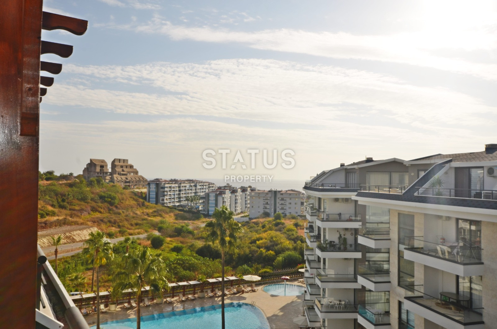 Пентхаус 3+1 для отличного отдыха с шикарной инфраструктурой в 300м от пляжа, район Кестель фото 19