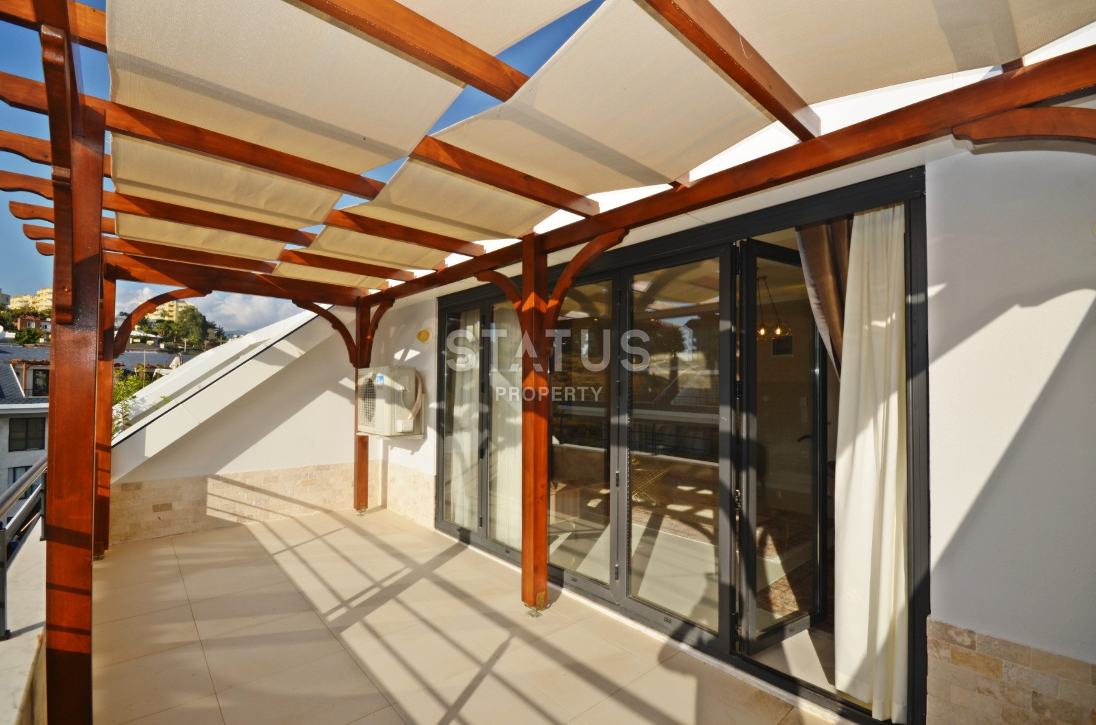 Пентхаус 3+1 для отличного отдыха с шикарной инфраструктурой в 300м от пляжа, район Кестель фото 20