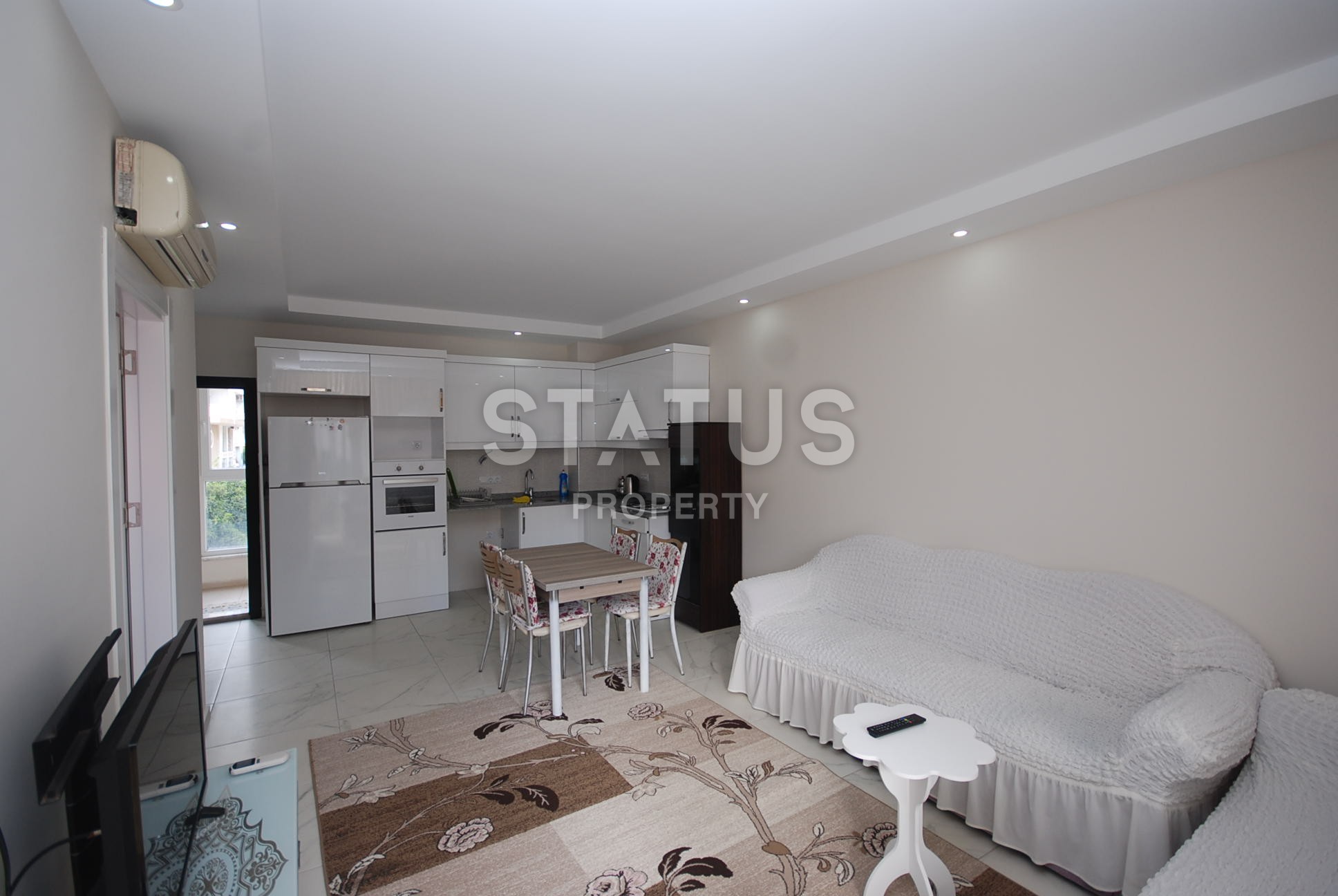 Двухкомнатные меблированные апартаменты в Махмутларе ,65 м2. фото 4