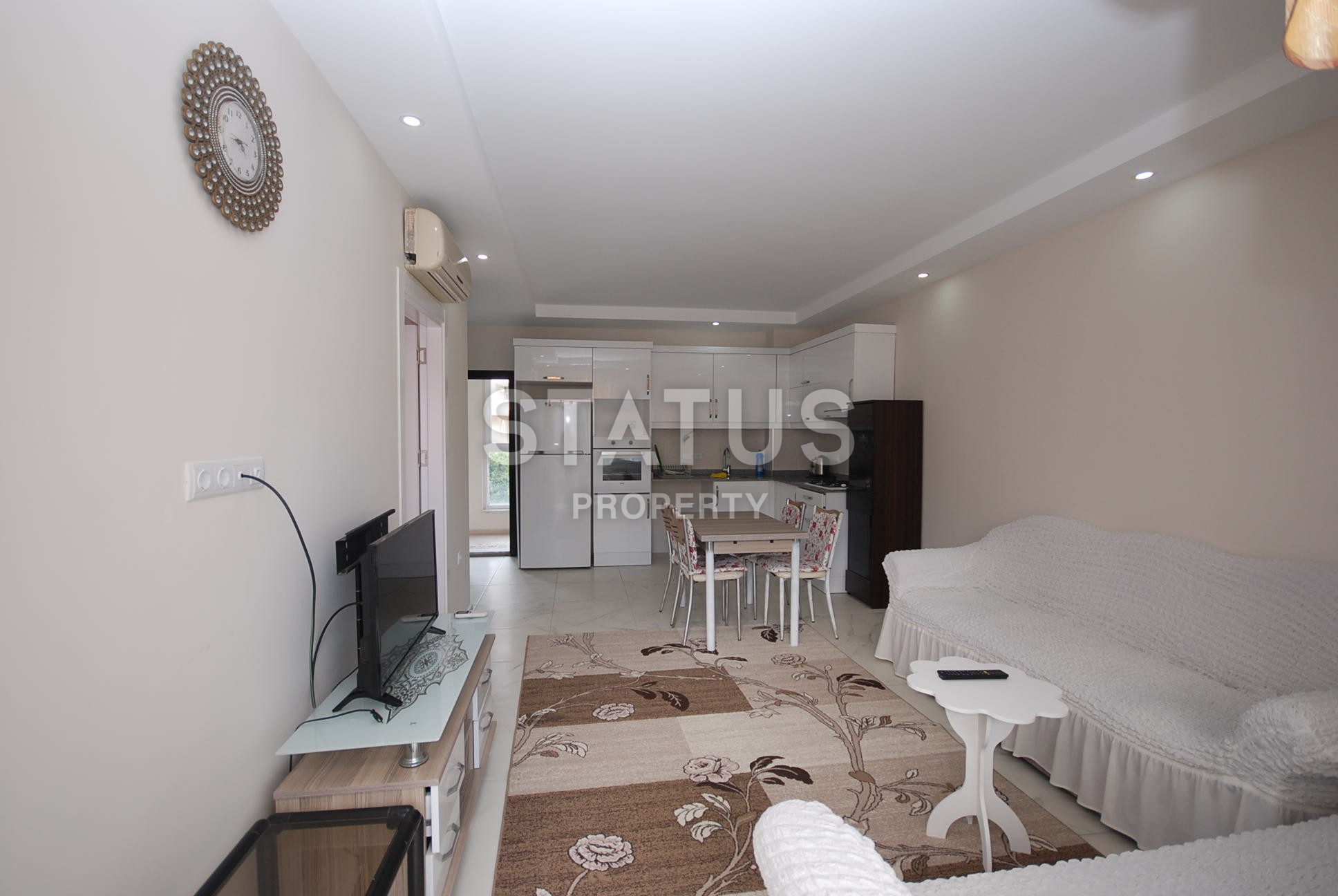 Двухкомнатные меблированные апартаменты в Махмутларе ,65 м2. фото 5