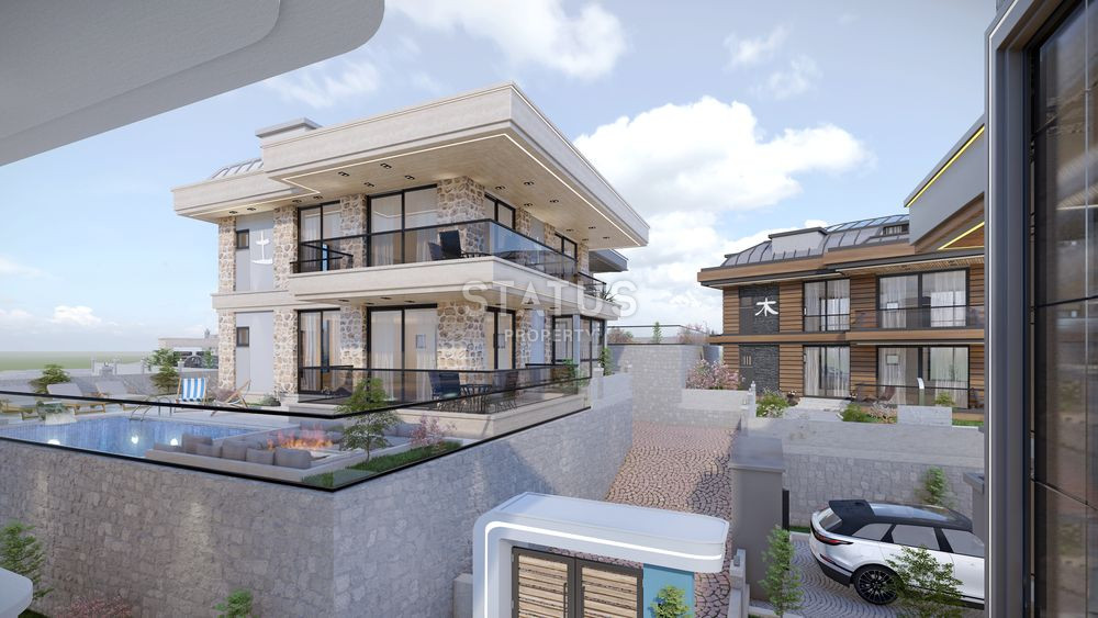 A new complex of 5 villas on the Mediterranean coast in one of the elite areas of Alanya фото 3