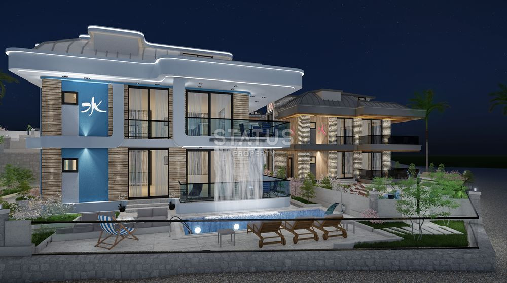 A new complex of 5 villas on the Mediterranean coast in one of the elite areas of Alanya фото 4