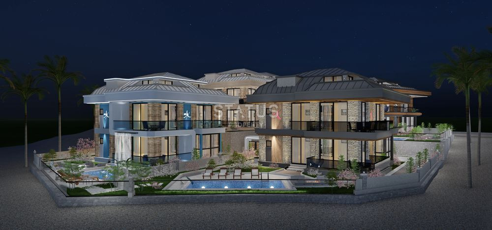 A new complex of 5 villas on the Mediterranean coast in one of the elite areas of Alanya фото 5