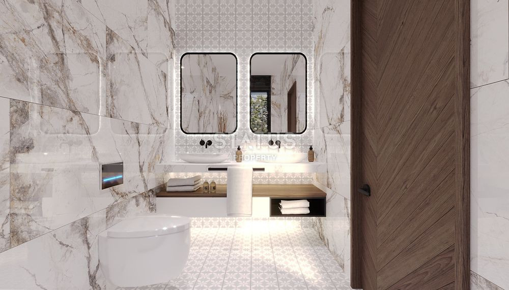 A new complex of 5 villas on the Mediterranean coast in one of the elite areas of Alanya фото 19